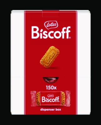 LTB50639 Cookies Dispenser Box, Caramel Cookie, 0.22 oz Bag, 150/Carton