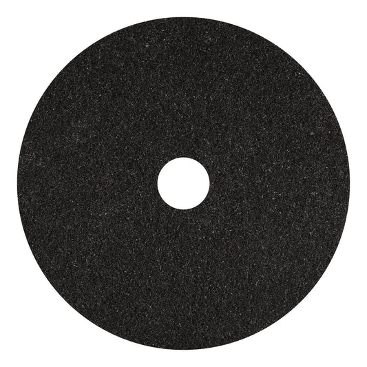 AM7400115 Stripping Pads, 15" Dia., Black, 5/Carton