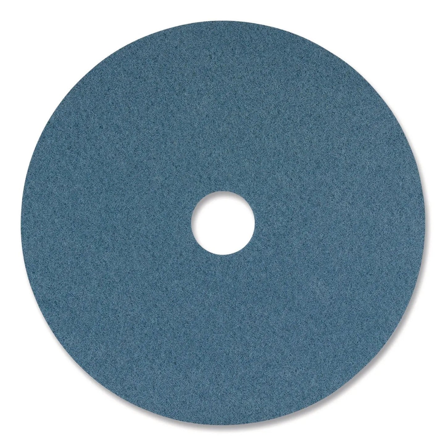 AM7400416 Cleaner Pad, 16" Diameter, Blue, 5/Carton Americo
