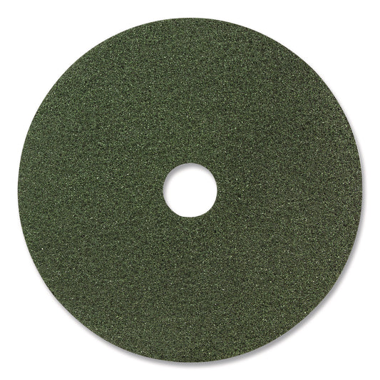 AM7442428 Black Diamond 3000 Grit Diamond Pad, 28" Diameter, Black and Green, 2/Carton