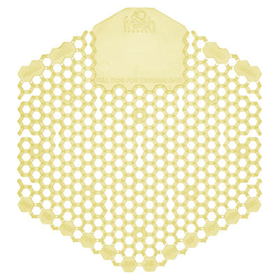 FRS3WDS60CITBX Wave 3D Urinal Deodorizer, Citrus Scent, Yellow, 10/Box FRESH PRODUCTS