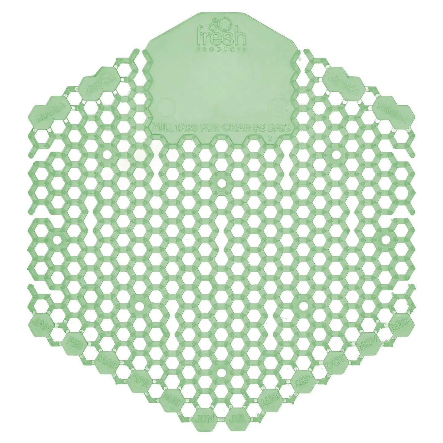 FRS3WDS60CME Wave 3D Urinal Deodorizer, Cucumber Melon Scent, Green, 10/Box Fresh Products