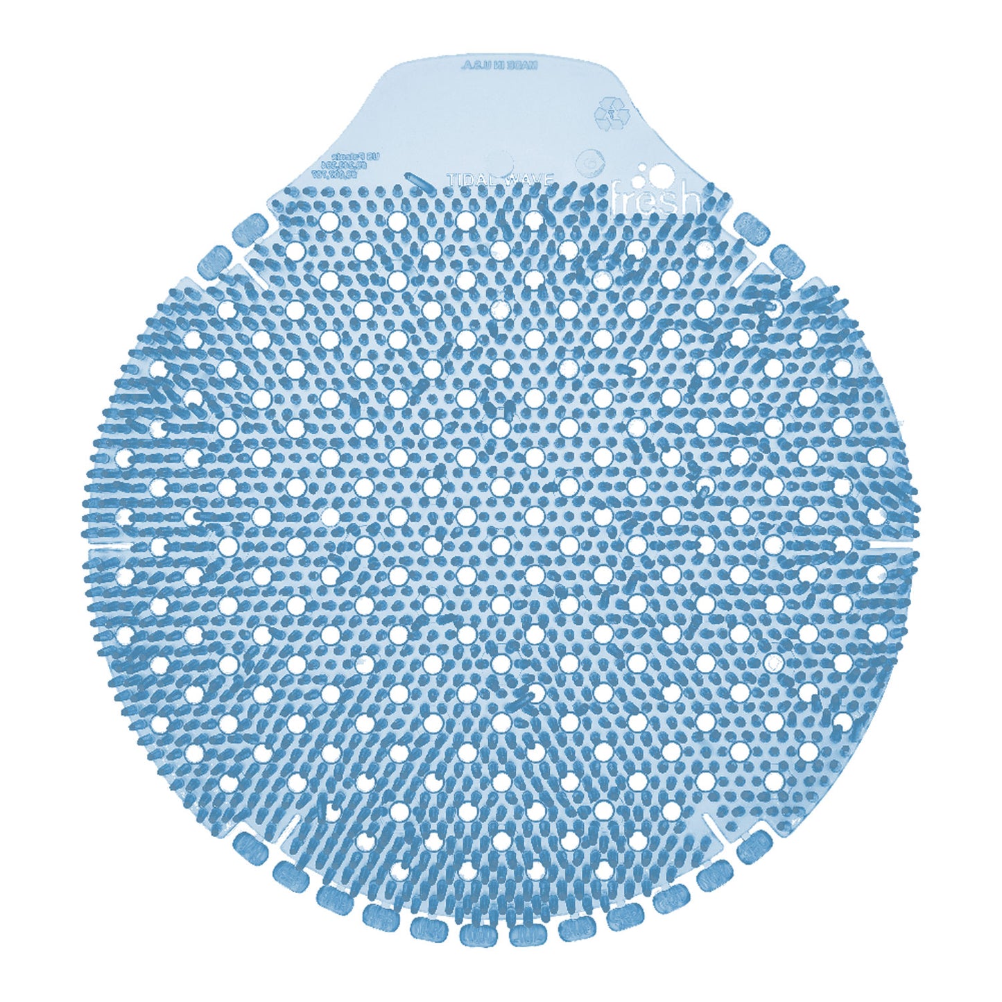 FRSTWDSCB Tidal Wave, Urinal Screens, Cotton Blossom Scent, Blue, 0.42 oz, 6/Box