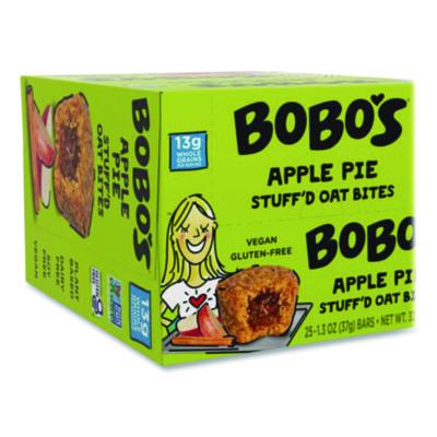 BBO00215 Stuff'd Oatmeal Bites, Apple Pie, 1.3 oz Individually Wrapped, 25/Box BOBO'S