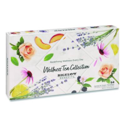 BTCRCB50568 Benefits Wellness Tea Bags, Assorted Flavors, 64/Box