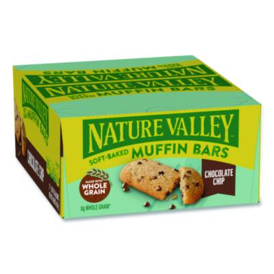 NVLGEM20667 Chocolate Chip Soft-Baked Muffin Bar, 1.24 oz Bar, 12/Box