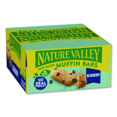NVLGEM20668 Blueberry Soft-Baked Muffin Bar, 1.24 oz Bar, 12/Box