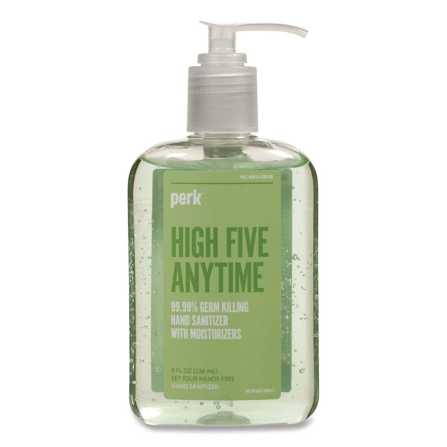 PRK24388638 Instant Gel Hand Sanitizer with Moisturizers, 8 oz Pump Bottle Perk