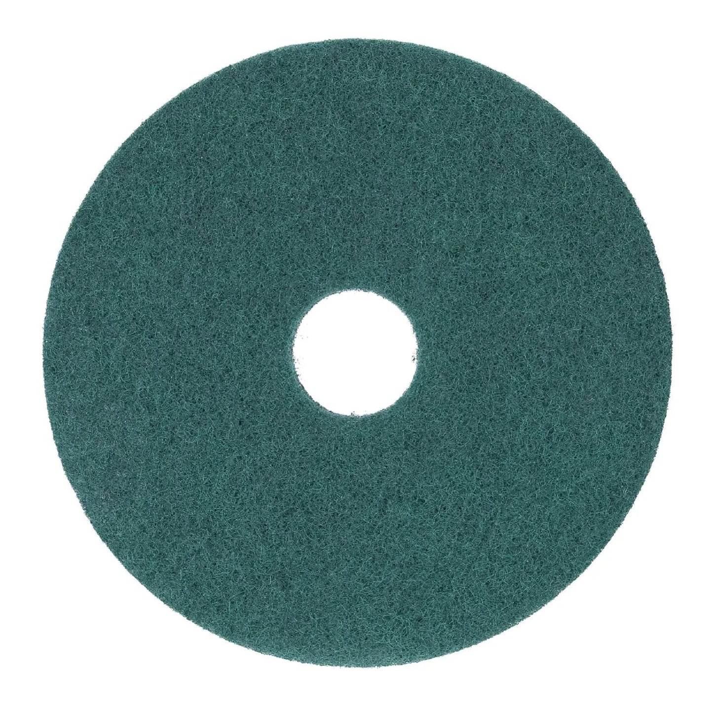 BWK4013GRE Heavy-Duty Scrubbing Floor Pads, 13" Diameter, Green, 5/carton Boardwalk