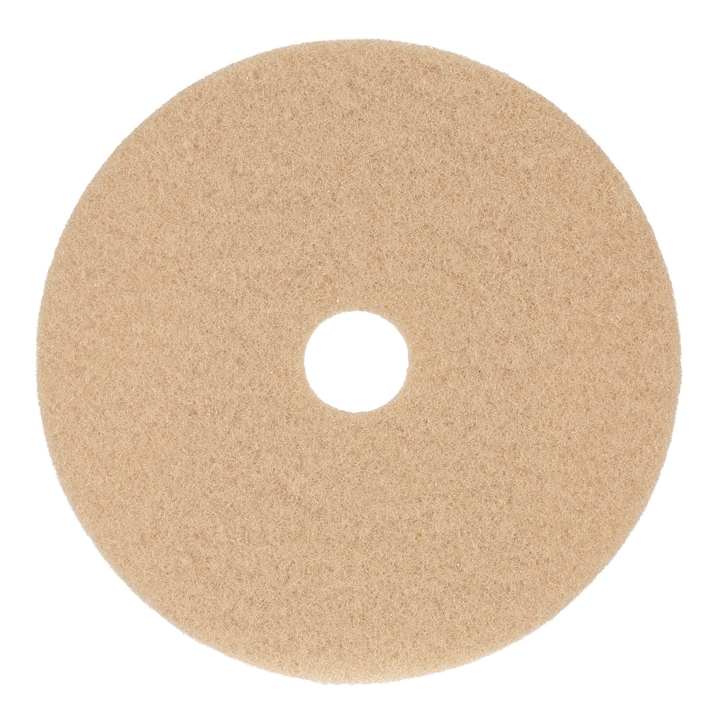 BWK4027ULT Burnishing Floor Pads, 27" Diameter, Tan, 5/Carton