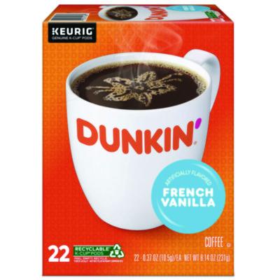 GMT1268 K-Cup Pod, French Vanilla, 22/Box KEURIG DR PEPPER