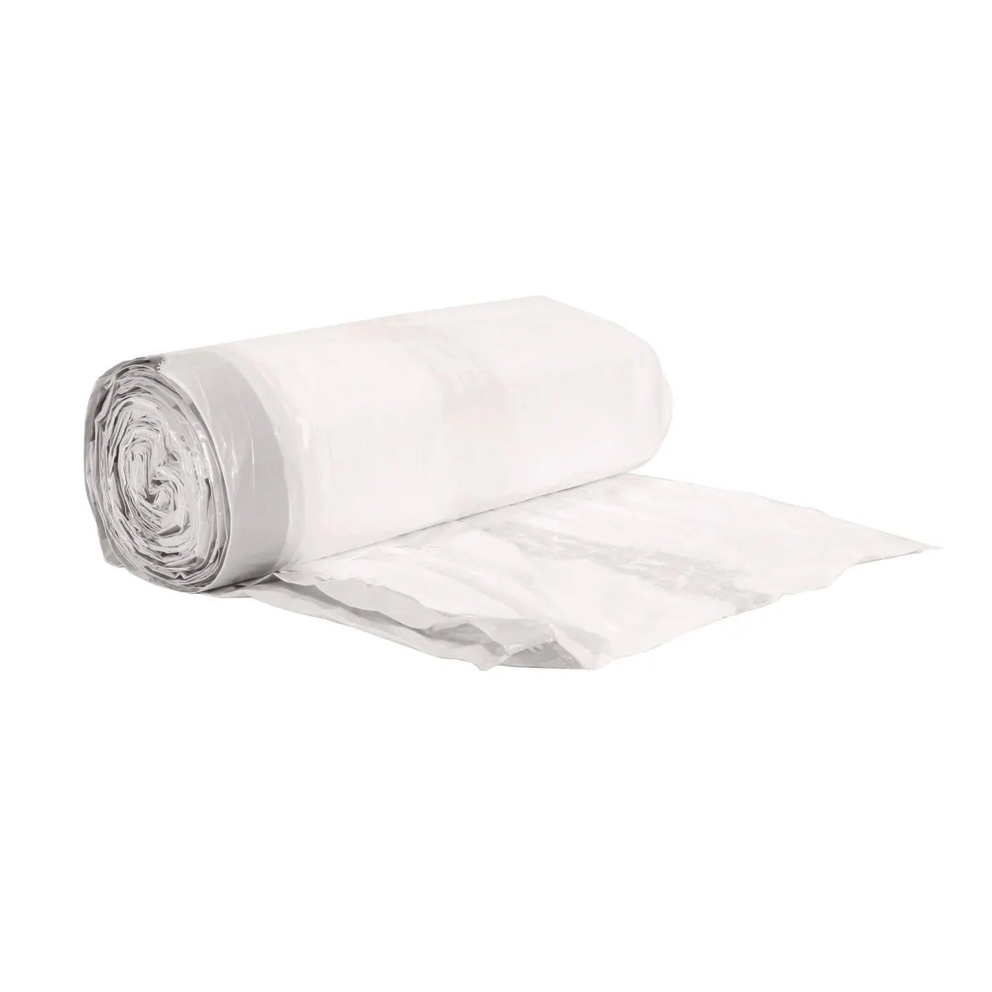 BWK1DK100 Drawstring Kitchen Bags/Liners, Drawstring, 13 gal, 24" x 28", White, 50 Bags/Roll, 2 Rolls/Carton Boardwalk