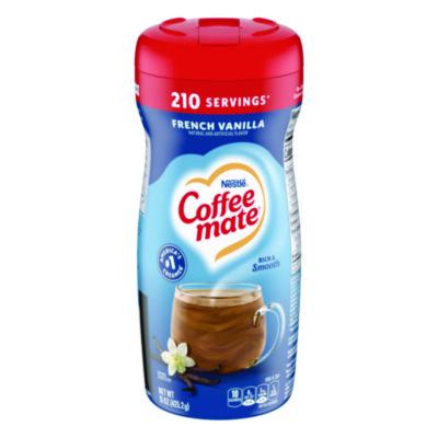 NES35775 French Vanilla Creamer Powder, 15 oz. Canister NESTLE
