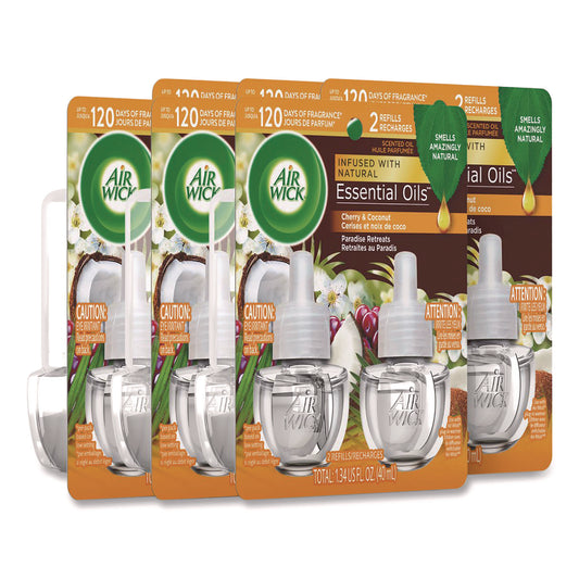 RAC91110 Scented Oil Refills, Paradise Retreat, 0.67 oz, 2/Pack, 6 Packs/Carton