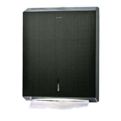 ALHALP480AN Vertical C-Fold/Multi-Fold Paper Towel Dispenser, 14.5 x 4 x 11.2, Antique Nickel