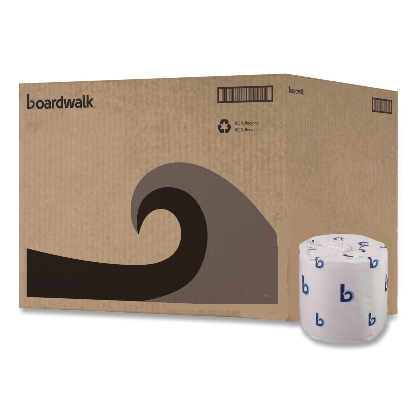 BWK6145 Two-Ply Toilet Tissue, Standard, Septic Safe, White, 4 x 3, 500 Sheets/Roll, 96 Rolls/Carton