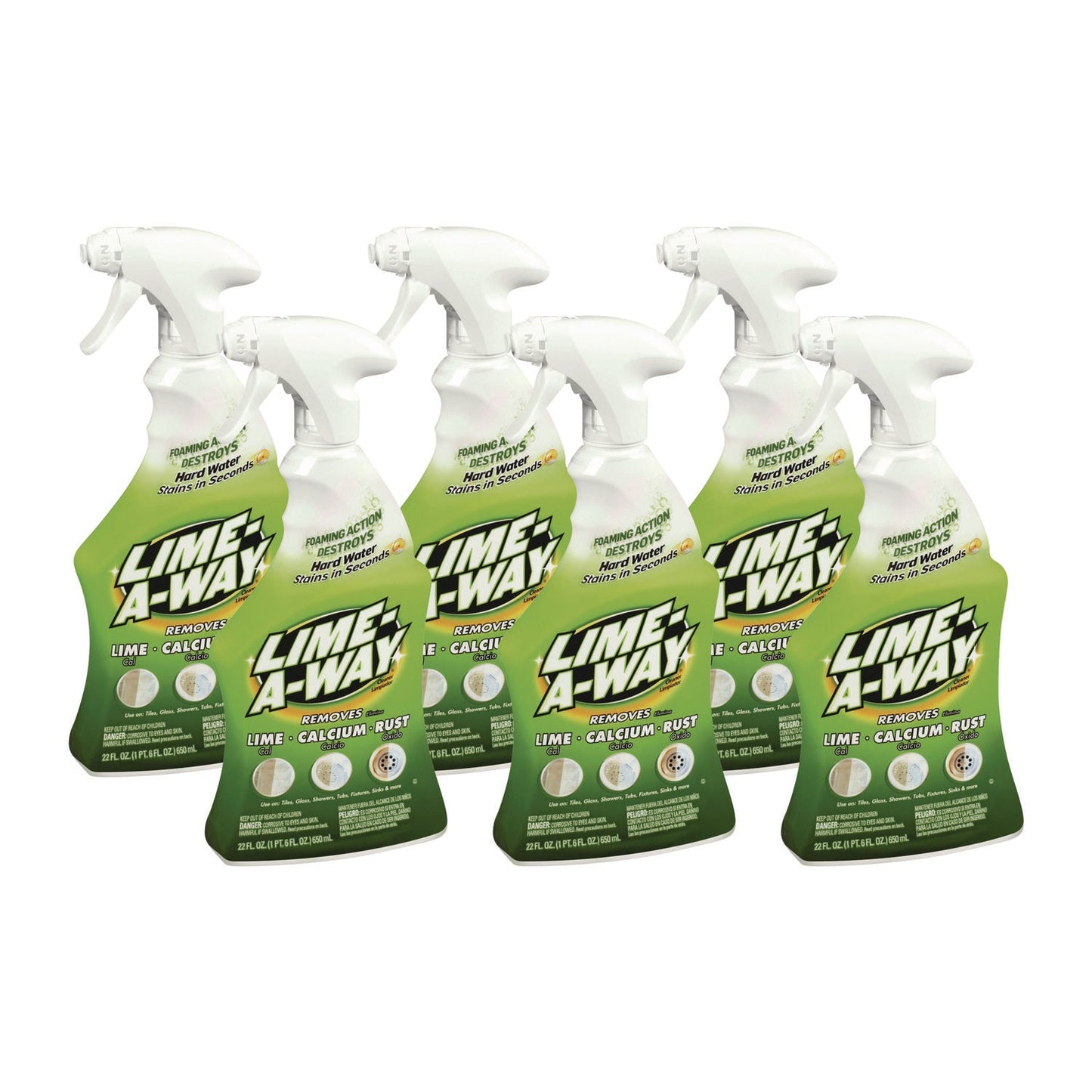 RAC87103 Lime, Calcium And Rust Remover, 22 Oz Spray Bottle LIME-A-WAY