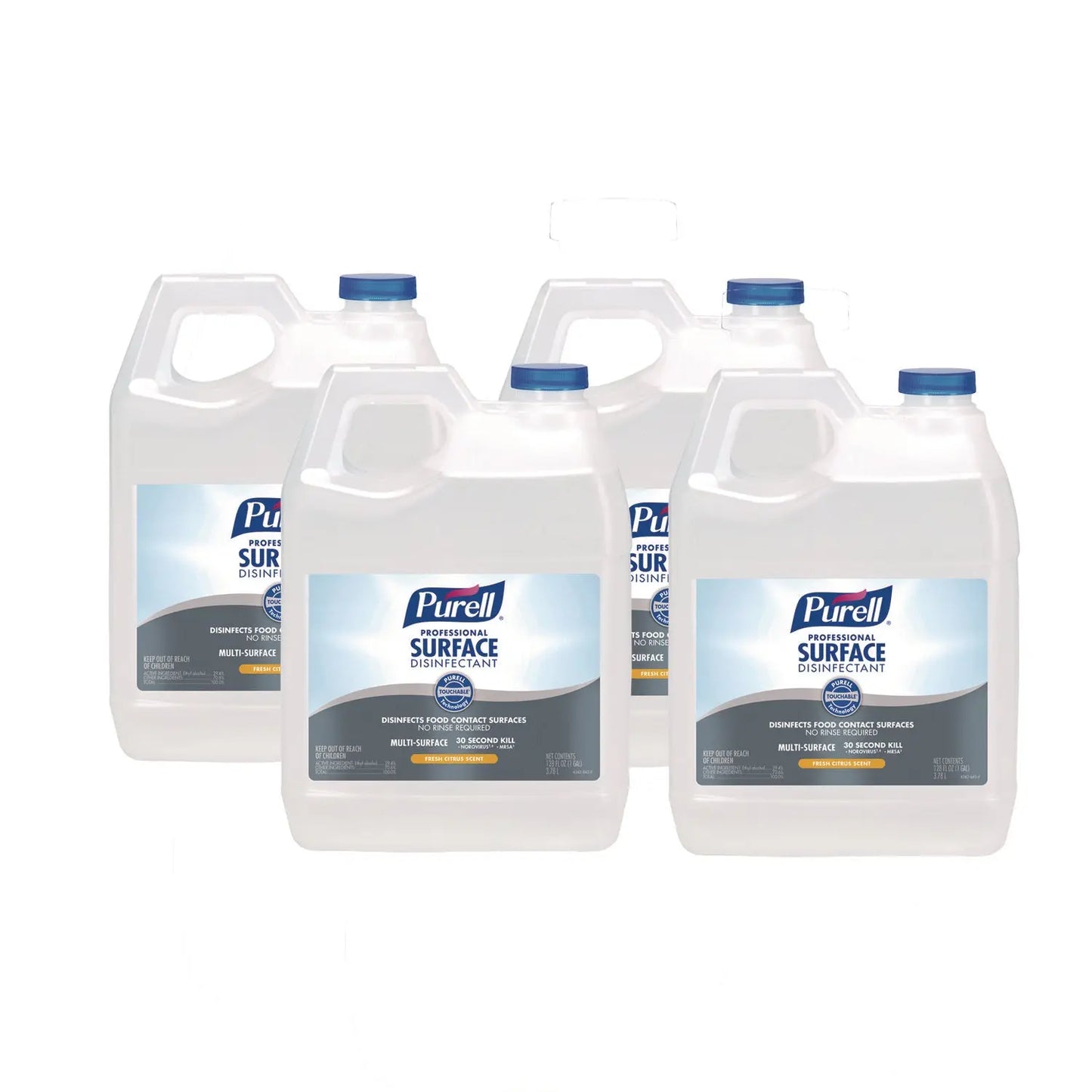 GOJ434204 Professional Surface Disinfectant, Fresh Citrus, 1 Gal Bottle, 4/carton PURELL