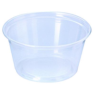 FABPK5SC Microwavable Deli Containers, 5 oz, 3.6" Diameter x 1.8" h, Clear, Plastic, 1,000/Carton