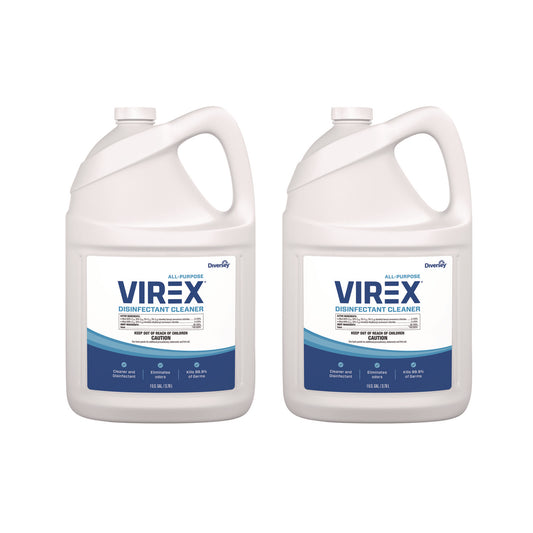 DVOCBD540557 Virex All-Purpose Disinfectant Cleaner, Lemon Scent, 1 Gal Container, 2/carton