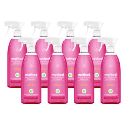 MTH377544CT All Surface Cleaner, Pink Grapefruit, 28 Oz Spray Bottle, 8/carton METHOD PRODUCTS INC.