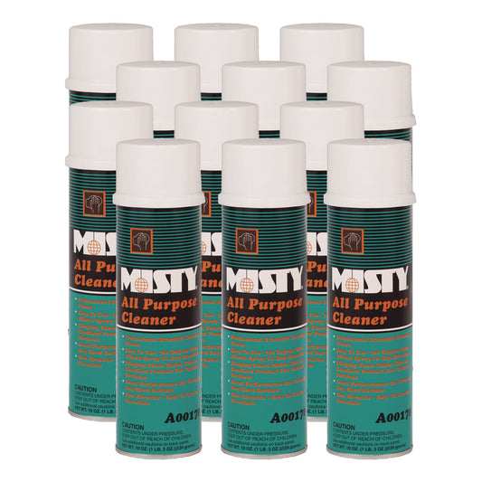 AMR1001592 All-Purpose Cleaner, Mint Scent, 19 Oz Aerosol Spray, 12/carton