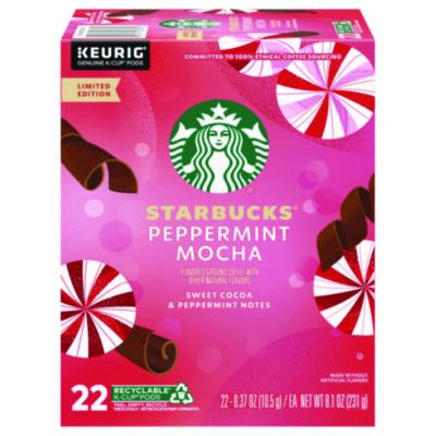 SBK12437832CT Peppermint Mocha K-Cup, 22/Box, 4/Carton KEURIG DR PEPPER