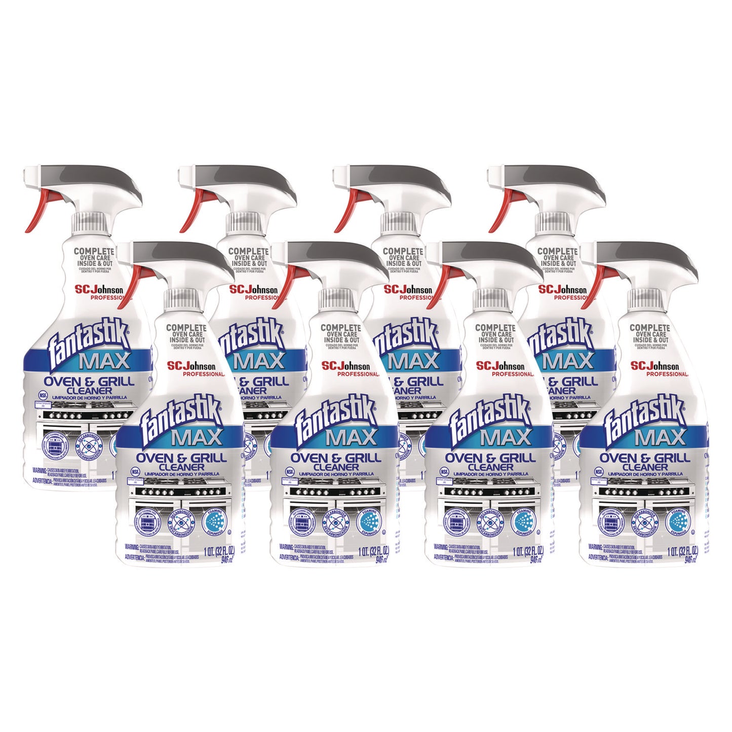SJN323562CT Max Oven And Grill Cleaner, 32 Oz Bottle, 8/carton