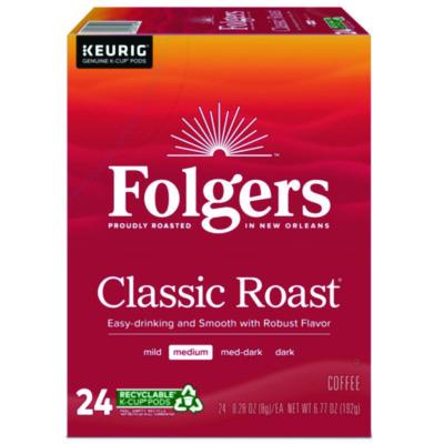 GMT6685 Gourmet Selections Classic Roast Coffee K-Cups, 24/box KEURIG DR PEPPER