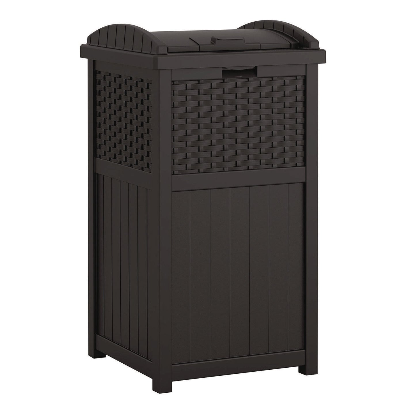 SUAGHW1732BK 30 Gallon Trash Hideaway, Plastic, Black