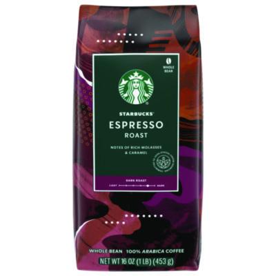 SBK11017855 Whole Bean Coffee, Dark Espresso Roast, 16 Oz Bag