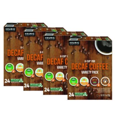 GMT9977CT Decaf Variety Coffee K-Cups, Assorted Flavors, 96/Carton