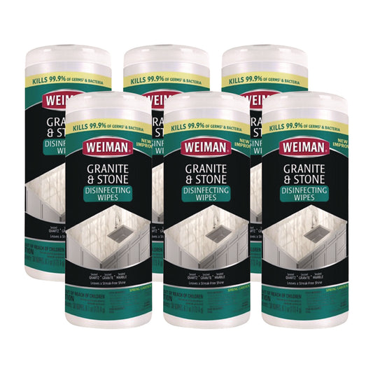 WMN54A WIPES,STONE,GRANITE,30,WH