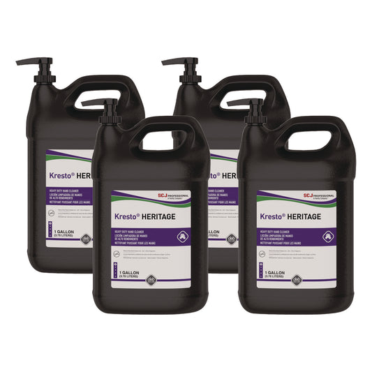 SJN9102 Kresto Heritage Heavy Duty Hand Cleaner Refill, Fresh Scent, 1 gal, 4/Carton