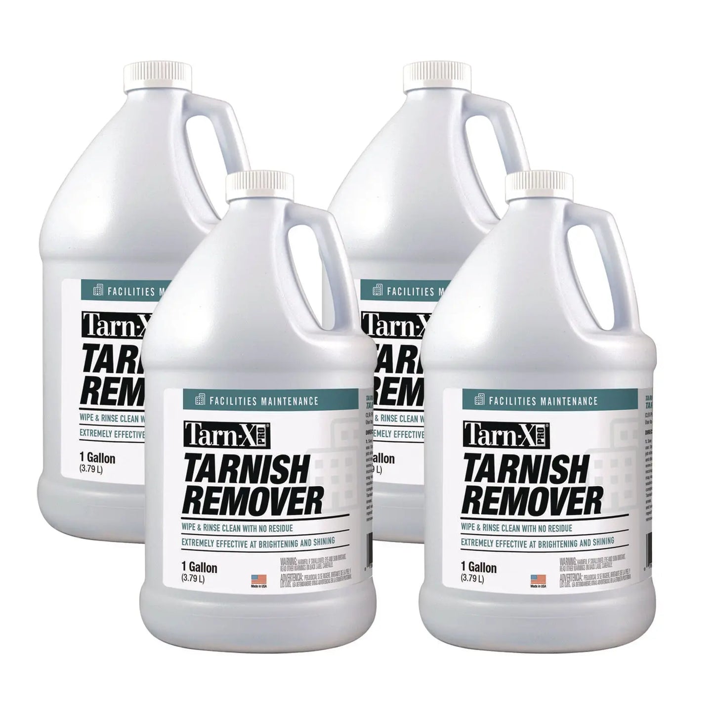 JELTX4PROCT Tarnish Remover, 1 Gal Bottle, 4/Carton Tarn-X PRO