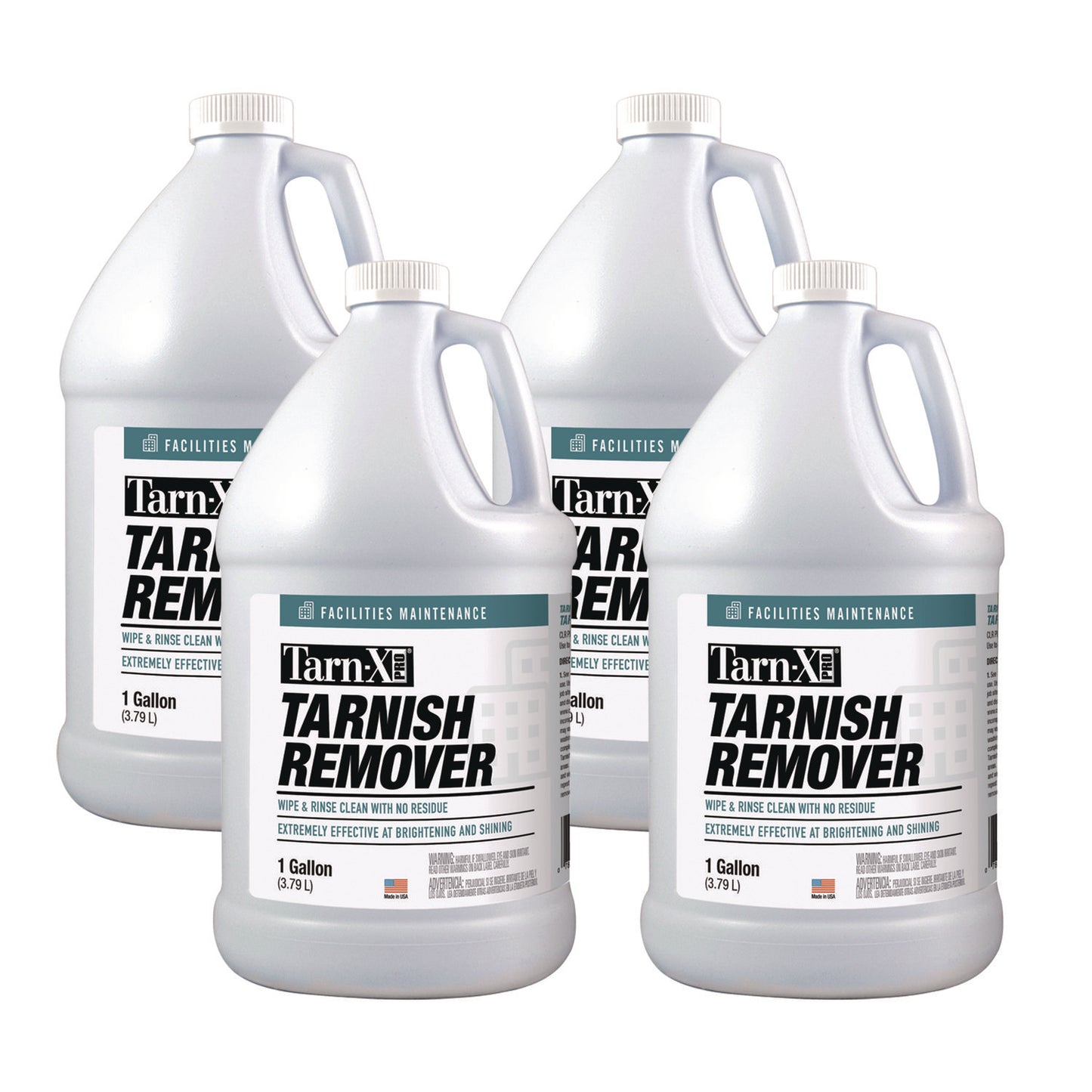 JELTX4PROCT Tarnish Remover, 1 Gal Bottle, 4/Carton