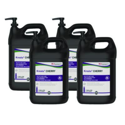 SJNKCH1G Kresto Cherry Heavy Duty Hand Cleaner Manual Cartridge, Cherry Scent, 1 gal, 4/Carton SC JOHNSON