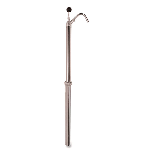 BWK00422EA Bottle Pump, 22 oz Output, Steel, 42.5" Tall, Chrome