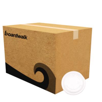 BWKPRTLID4 Souffle/Portion Cup Lids, Fits 3.25 oz to 5.5 oz Portion Cups, Plastic, Clear, 2,500/Carton BOARDWALK
