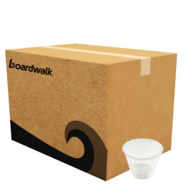 BWKPRTN55TS Souffle/Portion Cups, 5.5 oz, Plastic, Translucent, 2,500/Carton BOARDWALK