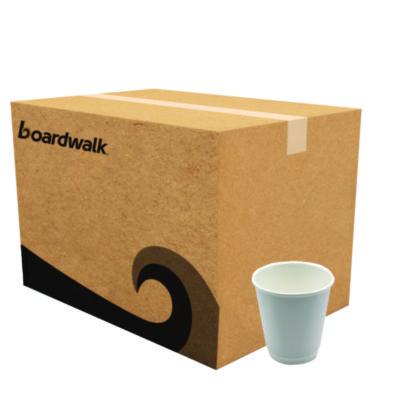 BWKDW10HCUP Paper Hot Cups, Double-Walled, 10 oz, White, 500/Carton BOARDWALK