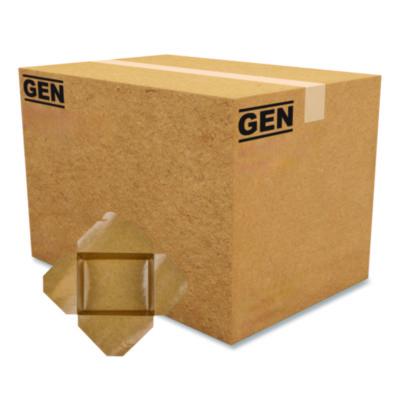 GENPAPERBOX2 Reclosable Kraft Take-Out Box, 54 oz, 8.51 x 6.3 x 1.8, Brown, Paper, 200/Carton GEN