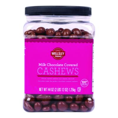 GRR22002346 Milk Chocolate Covered Cashews, 44 oz Jar