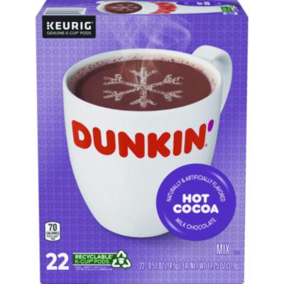 GMT1261 Milk Chocolate Hot Cocoa K-Cup Pods, 22/box KEURIG DR PEPPER