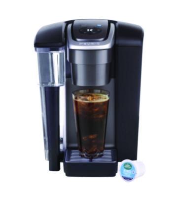 GMT0307 K1550 Single-Serve K-Cup Brewing System, with Brew Over Ice, Black KEURIG DR PEPPER