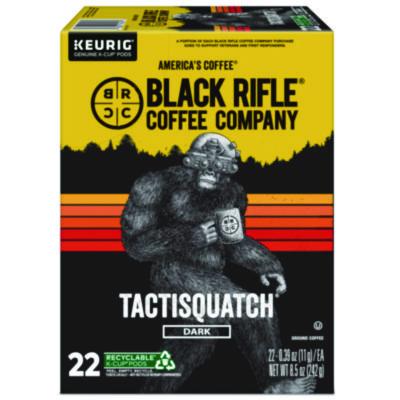 GMT0490 Tactisquatch Coffee K-Cups, 22/Box