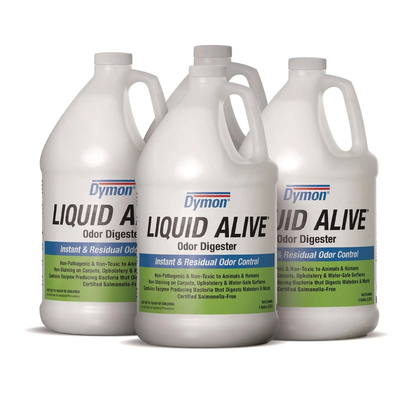 ITW33601 Liquid Alive Odor Digester, 1 Gal Bottle, 4/carton Dymon