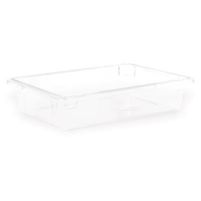 CFS1062107 StorPlus Polycarbonate Food Storage Container, 8.5 gal, 18 x 26 x 6, Clear, Plastic