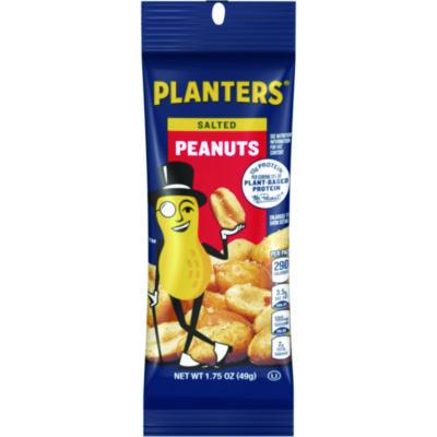 PTN07708 Salted Peanuts, 1.75 Oz, 12/box