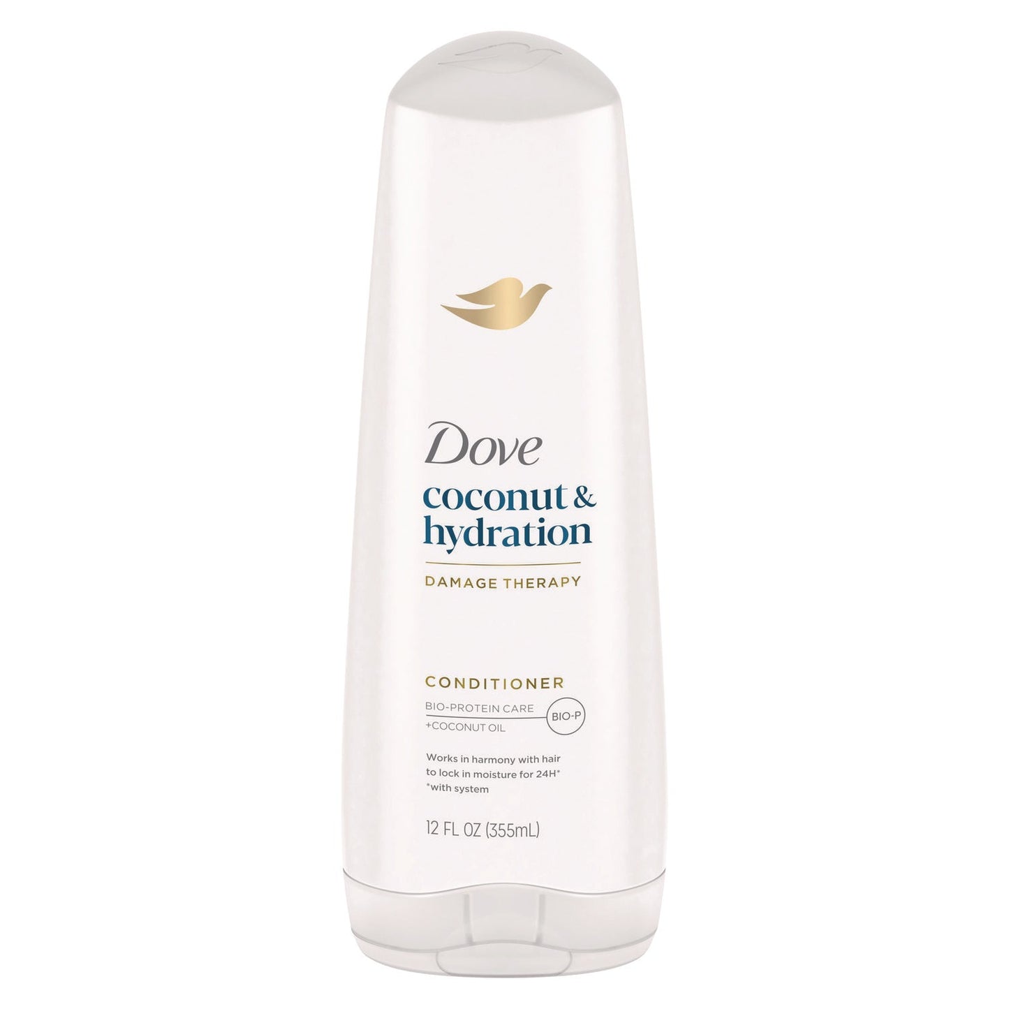 UNI69795720 Coconut Conditioner, 12 oz Bottle, 6/Carton Dove